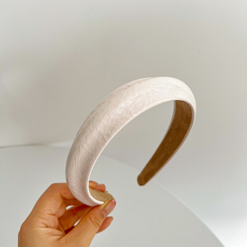 Diadema de esponja de cuero al por mayor